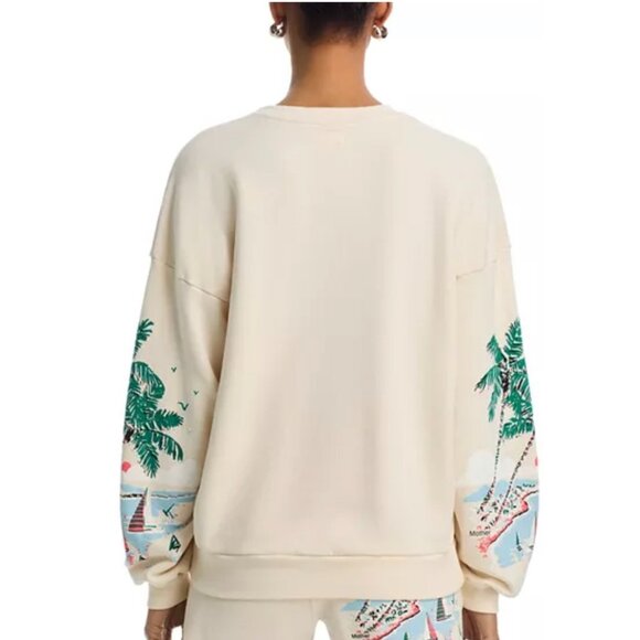 MOTHERThe Drop Square Sweatshirt Exclusive California Coast Small NWT - Picture 2 of 4